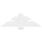 Ekena Millwork Redmond Architectural Grade PVC Gable Bracket, 48"W x 16"H x 2"D x 6"F, 8/12 Pitch GBP048X16X0206RED00 - alternate 4